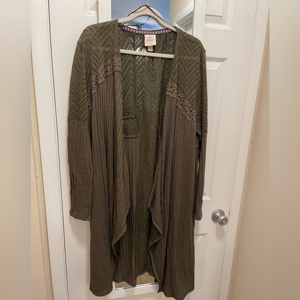 Knox Rose duster cardigan
